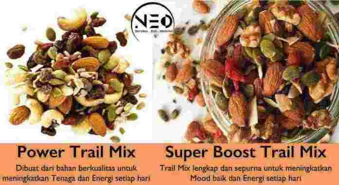 Trail Mix Complete 100 gr / 100 gram (Power Trail Mix atau Super Boost Trail Mix)