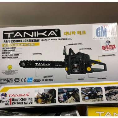 TANIKA Gergaji Mesin Chainsaw 007 22” Censo Alat Potong Kayu 22 INCH INCI SINSO SENSO SINGSO 2 TAK