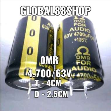 OS229 ELCO 4700uF 63V OMR FOR AUDIO