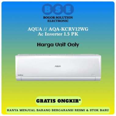 Ac Inverter 1.5 Pk Promo Ac Inverter AQUA KCR12WG 1.5Pk AQA-KCR12WG