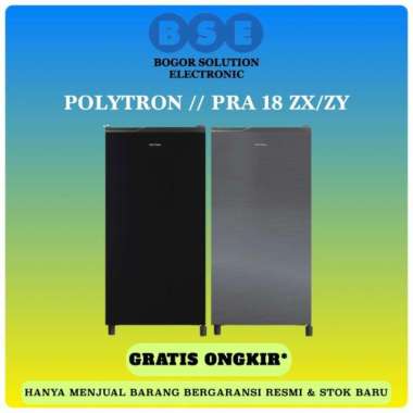 Kulkas 1 Pintu 180 liter Polytron PRA18ZX 180L Polytron PRA18ZY 180 L