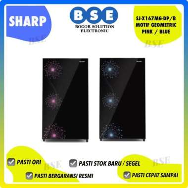 Kulkas Sharp 1 Pintu Promo Murah | SJX167 | SJ-X167 | SJX167MG