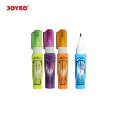 Joyko CF-229 Correction Fluid Tip Ex Multicolour