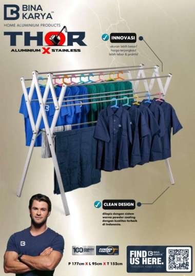 JEMURAN THOR BINA KARYA STAINLESS BUBBLE