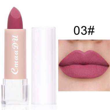 AliMaMa - CMAADU MATTE LIPSTICK - Lipstik Waterproof Anti Air Tahan Lama Murah #03
