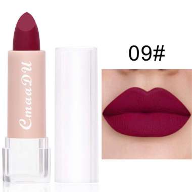 AliMaMa - CMAADU MATTE LIPSTICK - Lipstik Waterproof Anti Air Tahan Lama Murah #09