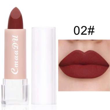 AliMaMa - CMAADU MATTE LIPSTICK - Lipstik Waterproof Anti Air Tahan Lama Murah #02