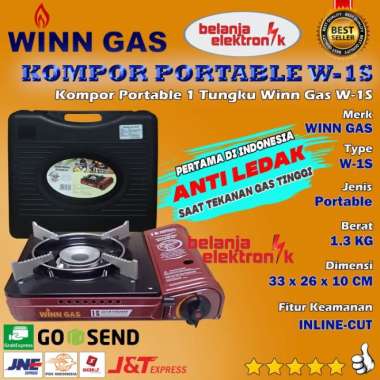 KOMPOR PORTABLE WINN GAS W-1S