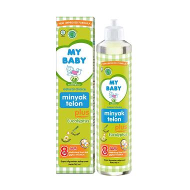 [Original] Minyak Telon Plus My Baby [145 mL] / Oil Anti Nyamuk Untuk Anak [150 mL]
