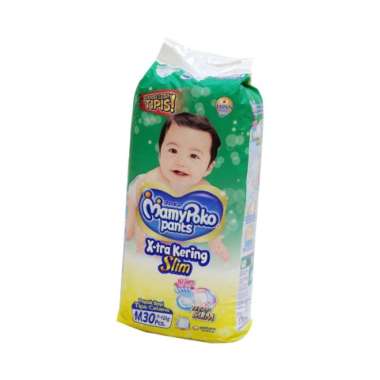 Promo Harga Mamy Poko Pants Xtra Kering Slim Tidak Gembung M30 30 pcs - Blibli
