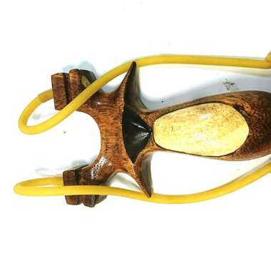 ketapel berburu kayu motif