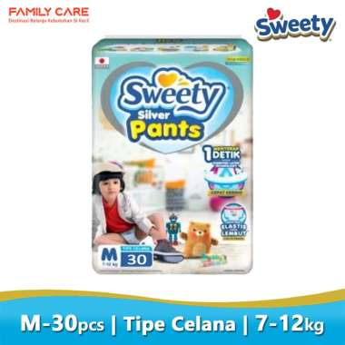 Sweety Silver Pants M 30 | Popok Sweety M30