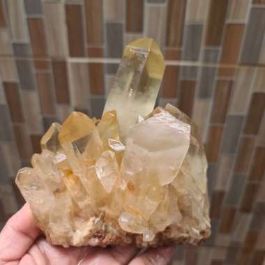 BATU CITRINE QUARTZ CLUSTER1048