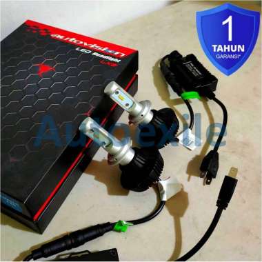 Autovision LX8 LED H7 25W 6500K Putih Lampu Mobil Captiva Trailblazer Trax Everest Fiesta Santa Fe