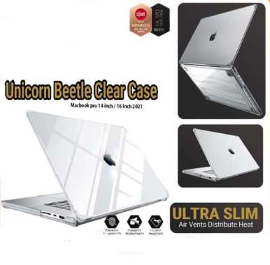 Case Macbook Pro 14 Inch 16 Inch 2021 M1 Pro M1 Max SUPCASE UB CLEAR Macbook 14 inch