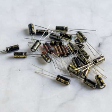 Kapasitor Elco 0,1uf - 50v 0,1uf50v 0,1uf/50v Capacitor 0.1uF
