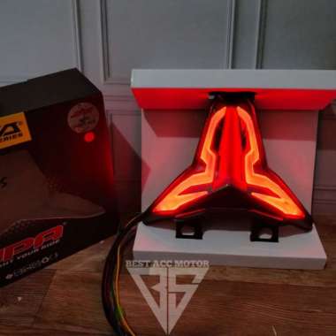 LAMPU STOP JPA NINJA FI NEW 2018 ZX 25R Z1000 STOPLAMP NINJA 250 FI SENJA MERAH Warna