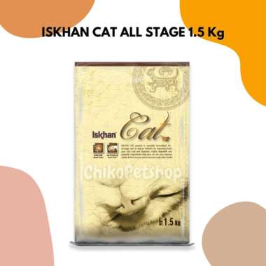 ISKHAN ALL STAGE 1.5KG CAT FOOD