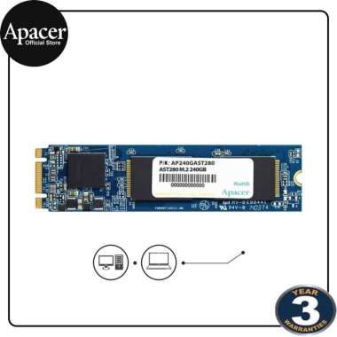 Apacer SSD 240GB M.2 SATA III - AP240GAST280