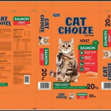 OEM Makanan murah Cat Choize/makanan kucing 20KG SALMON