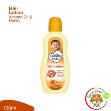 Cussons Baby Hair Lotion 100ml + 100ml Cussons Lotion Almond 100ml