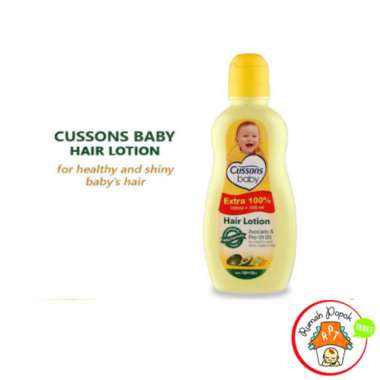 Cussons Baby Hair Lotion 100ml + 100ml Cussons Lotion Avocado 100ml