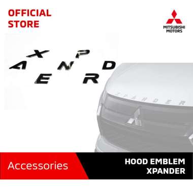 Mitsubishi Motors Genuine Accessories Hood Emblem – Silver Xpander [MZ336154]