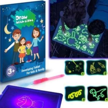 papan tulis led anak draw with light papan tulis nyala drawing board l