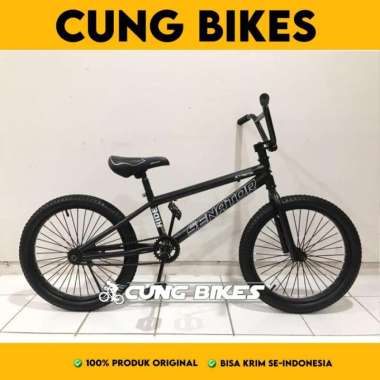 Sepeda BMX 20 Senator Extreme Torpedo Hitam
