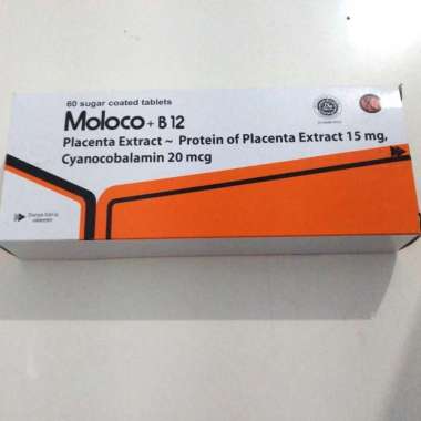 moloco moloko b12 asi booster ibu menyusui strip isi 10
