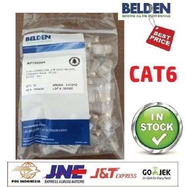 Konecktor RJ45 BELDEN Original Cat6 (50pcs) rj 45 cat 6