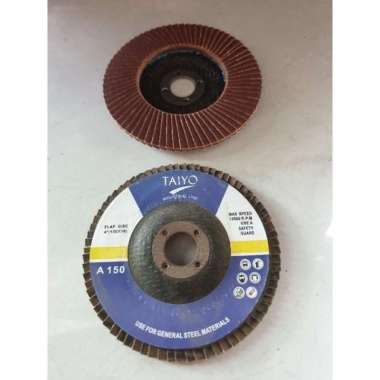 Mata Gerinda Amplas Susun Flap Disc Taiyo Grid 150