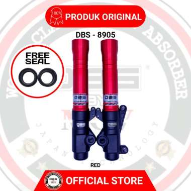 Tabung Shock Depan DBS 8905 G SERIES HONDA VARIO BEAT SCOOPY SPACY RED