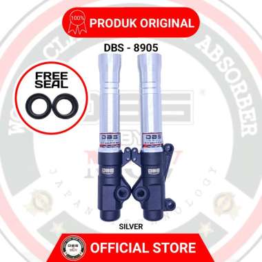 Tabung Shock Depan DBS 8905 G SERIES HONDA VARIO BEAT SCOOPY SPACY SILVER