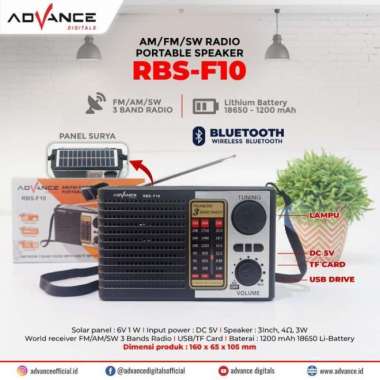 radio advance rbs f10 radio jadul radio kuno advance rbs-f10