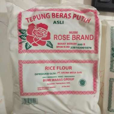 Tepung beras putih rose brand