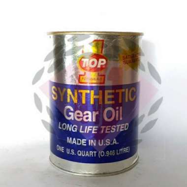 1L Kaleng Gear OiL Transmisi Top 1 One Synthetic Oli Gardan SAE 90