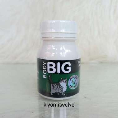 Body Big Cat Fattener Penggemuk Kucing Kalsium Lysine Kucing Vitamin