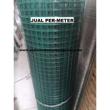 Kawat Kandang Ayam Lubang 1/4 inch PVC Pager Pembatas Loket Depok