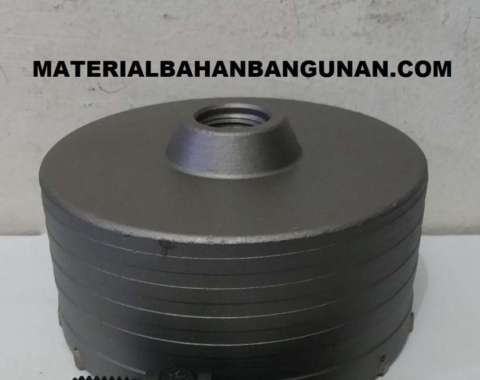Hollow Hammer Core Bit 125 mm Mata Pembolong Beton Tembok Dinding
