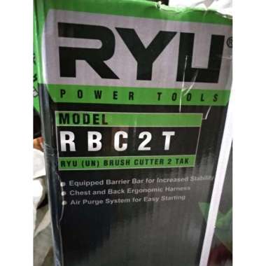 Mesin Potong Rumput Bensin Gendong RYU RBC2T Brush Cutter Gemblok