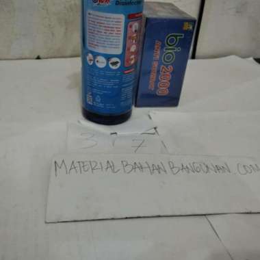 PAKET DISINFEKTAN SPRAY 500ML BIO 2000 MENGHANCURKAN LEMAK 6X60GRAM
