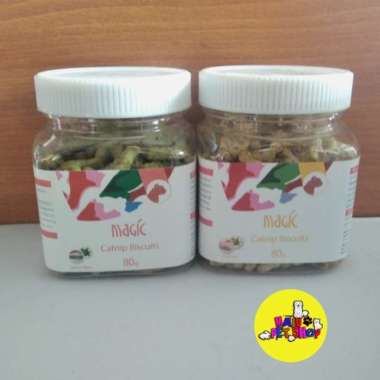 OEM Snack BISKUIT MAGIC CATNIP 80Gram snack kucing