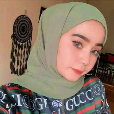 Jilbab Segitiga Malay Segi Empat Malay Tali Instan Melayu Malaysia Matcha