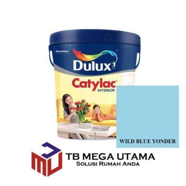 Dulux Catylac Interior Wild Blue Yonder 5 kg | Cat Dinding Interior