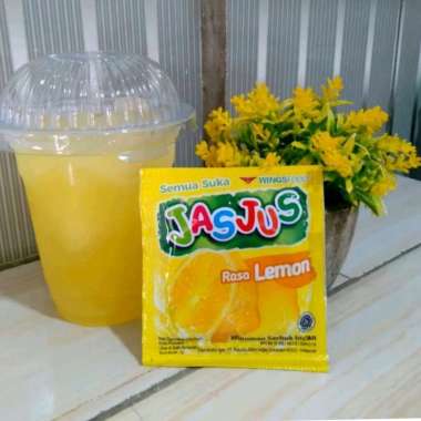 Jasjus [7 gr x 50 sachet | 5 Renceng | 1 Pak] Jas jus Lemon per pak Anggur