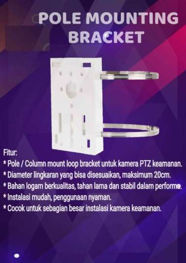 Bracket tiang CCTV