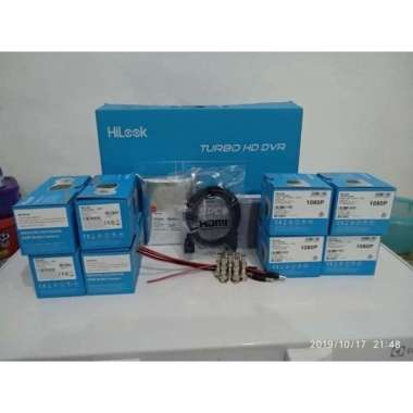 Paket cctv 8 channel HD 2Mp Hilook by HIKVISION murah