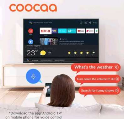 COOCAA 32S3G LED TV 32 inch Android 9