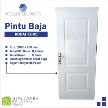 KODAI DOOR TX 05 PINTU BAJA RINGAN MOTIF KAYU PUTIH